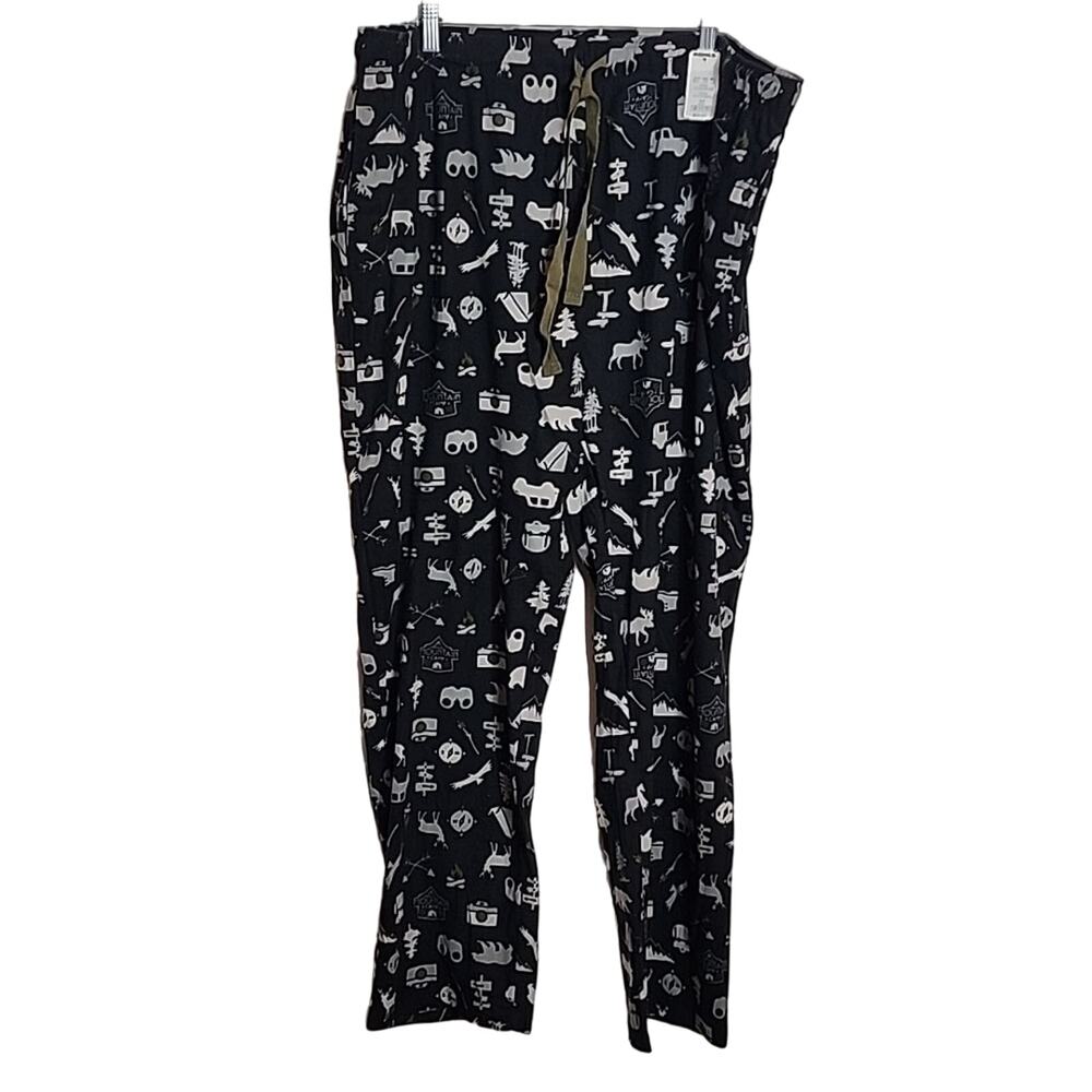 Cuddl Duds Pajama Lounge Pants, NWT, XXL, Mountain Camp